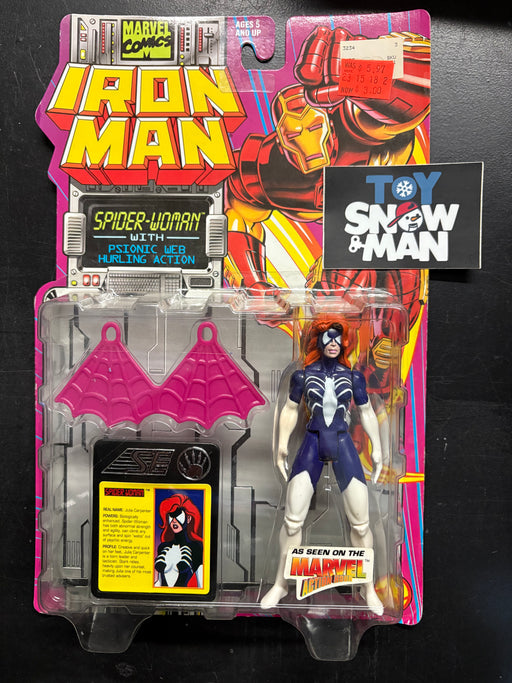 1994 Toy Biz Marvel Comics Iron Man Spider-Woman - Action & Toy Figures -  Toy Biz