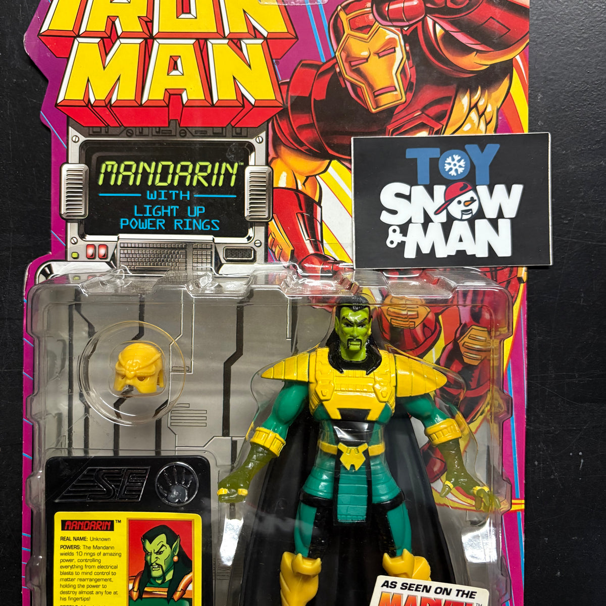 1994 ToyBiz Marvel Comics Iron Man Mandarin — Toy Snowman