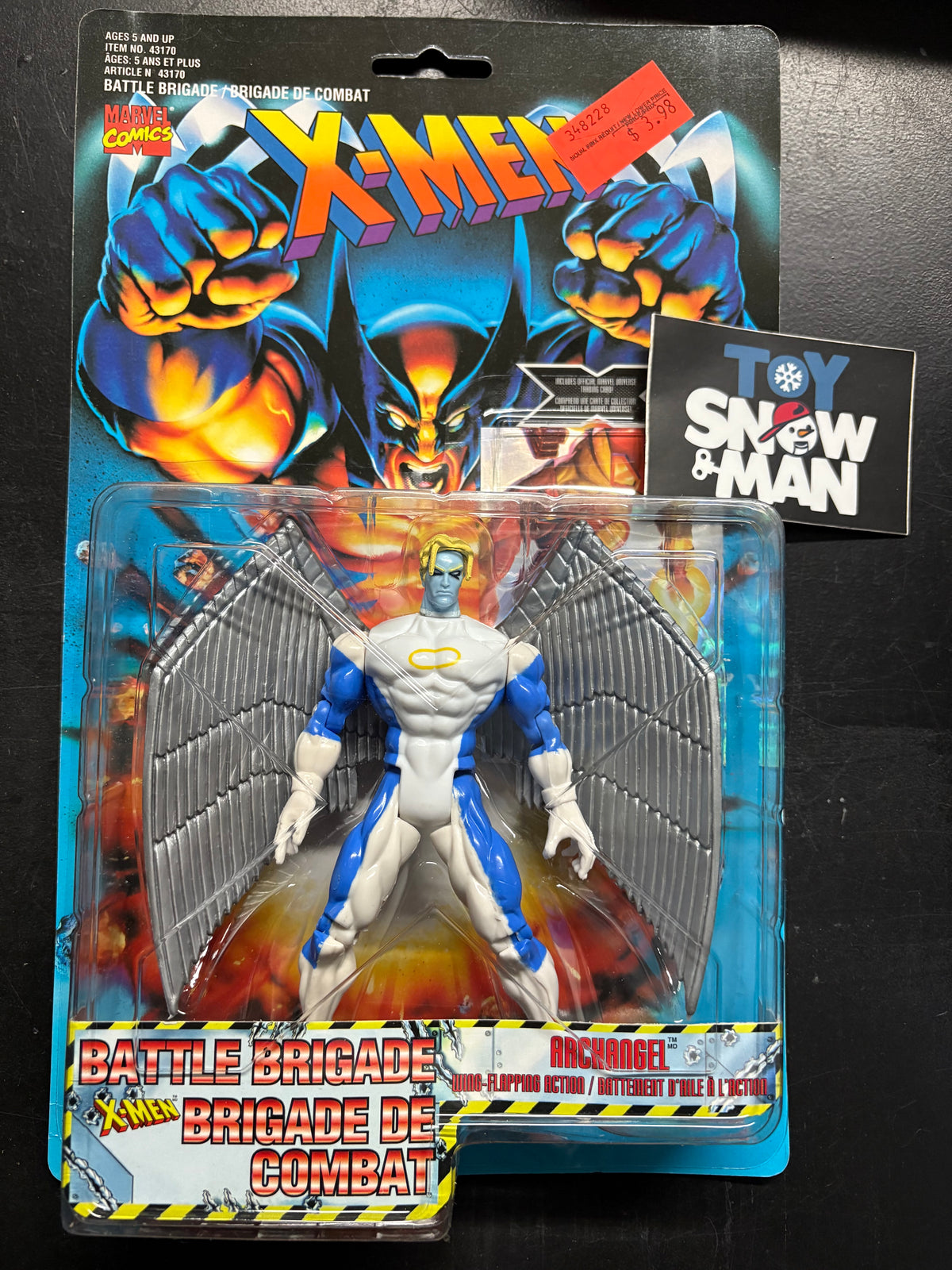 ToyBiz Marvel Comics X-Men Battle Brigade Archangel — Toy Snowman