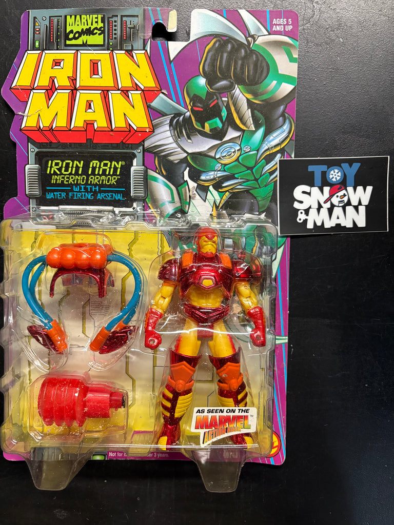 Toy Biz Marvel Universe Iron Man Inferno Armor action figure — Toy