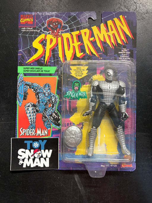 1994 Toy Biz Spider-Man: The Animated Series "Super Web Shield" - Action & Toy Figures -  Toy Biz