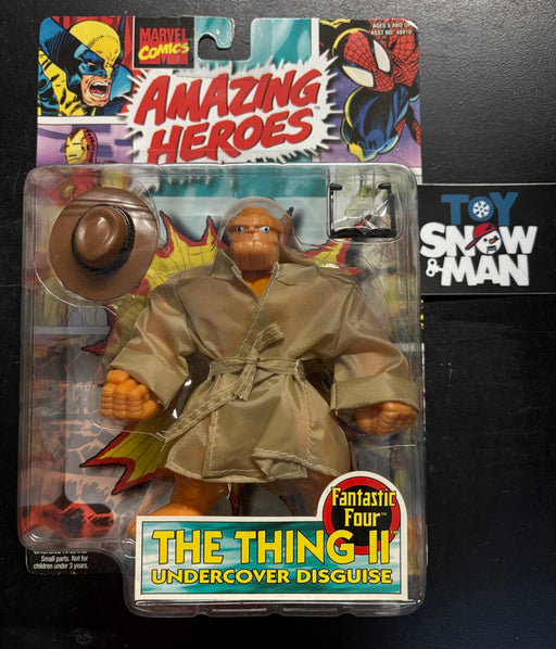 1997 ToyBiz "Amazing Heroes" Fantastic Four The Thing II Undercover Disguise - Action & Toy Figures -  Toy Biz