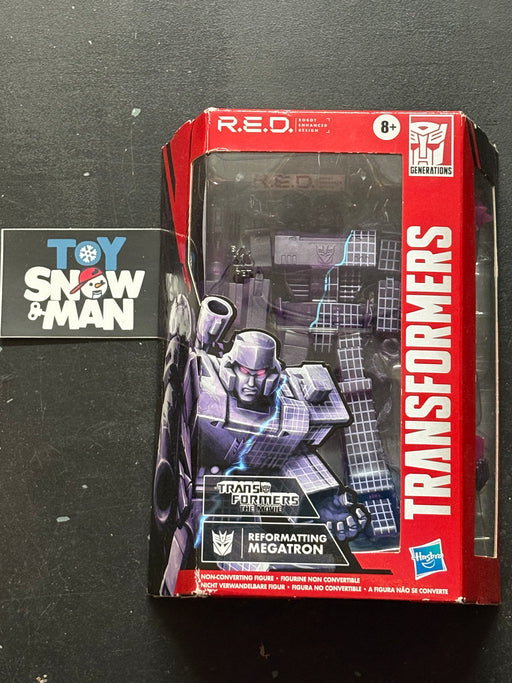 Transformers Generations R.E.D. (Robot Enhanced Design) Reformatting Megatron (SubStandard Packaging) - Collectables > Action Figures > toys -  Hasbro