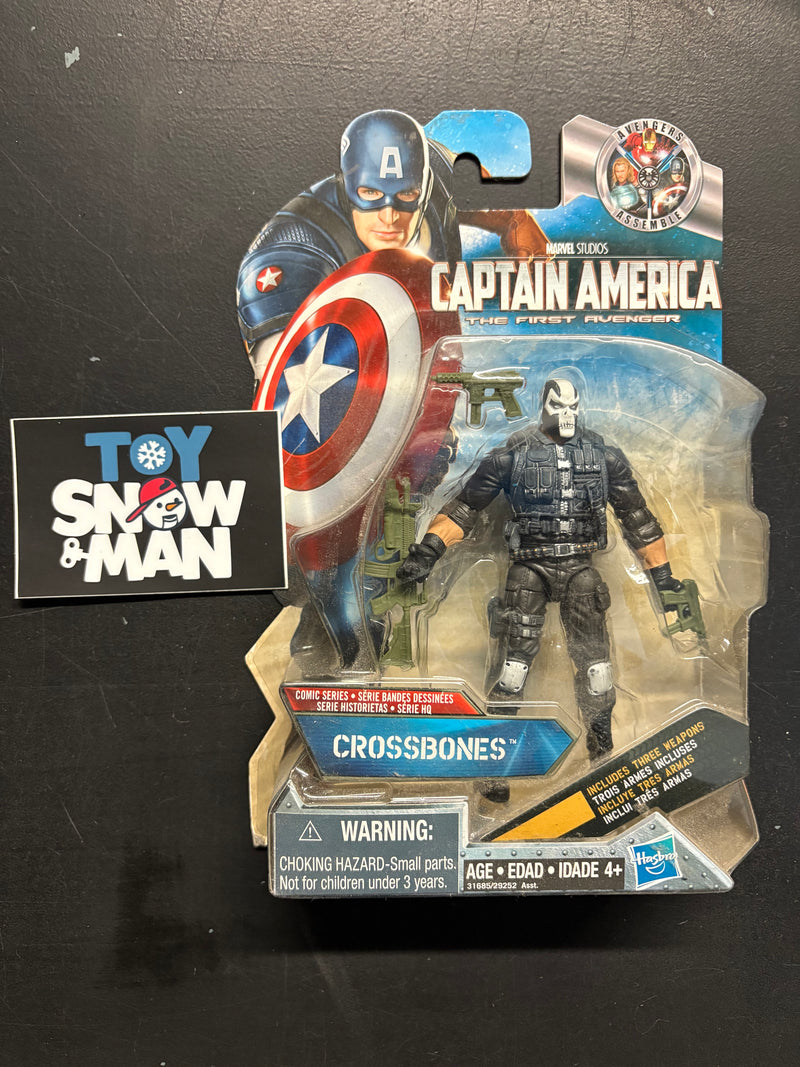 Marvel Captain America The First Avenger Comic Series Crossbones - Collectables > Action Figures > toy -  Hasbro