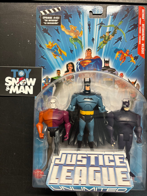 Justice League Unlimited Series 4  featuring Batman, Metamorpho, and Wildcat - Collectables > Action Figures > toy -  Mattel