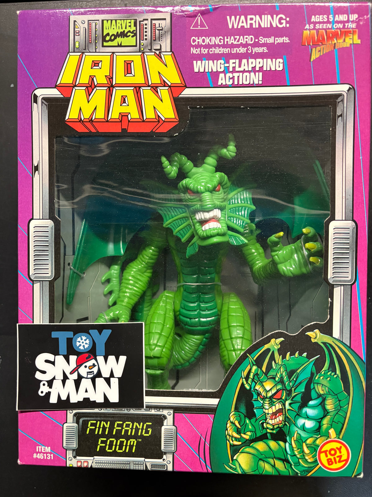 Marvel Iron Man Fin Fang Foom — Toy Snowman