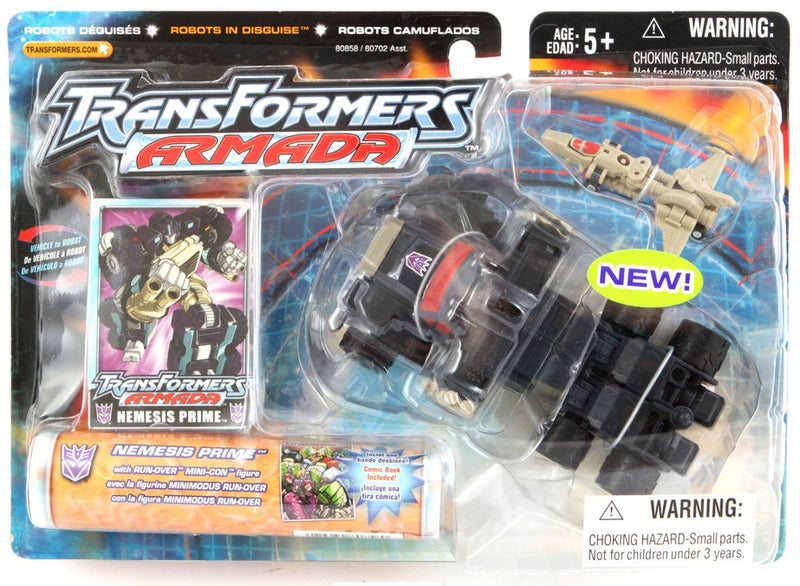 Transformers Armada Super-Cons Nemesis Prime with Run-Over - Collectables > Action Figures > toys -  Hasbro
