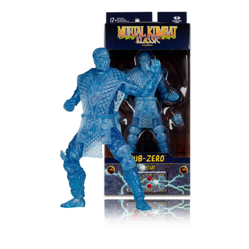 Mortal Kombat Klassic Sub-Zero Ice Clone official product showcase