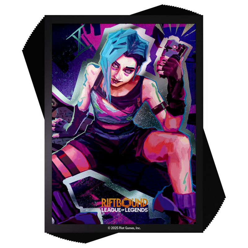 Riftbound: League of Legends TCG - Art Sleeves - 100ct - Jinx Origins - Card Games > Collectables > TCG > CCG -  UniVersus Games