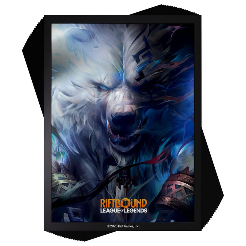 Riftbound: League of Legends TCG - Art Sleeves - 100ct - Volibear Origins - Card Games > Collectables > TCG > CCG -  UniVersus Games