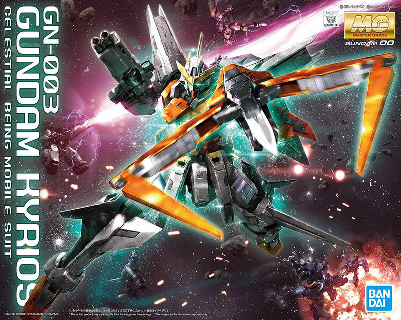 Mobile Suit Gundam 00 MG Gundam Kyrios 1/100 - Model Kit > Collectable > Gunpla > Hobby -  Bandai