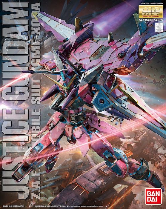 Mobile Suit Gundam SEED MG Justice Gundam 1/100 - Model Kit > Collectable > Gunpla > Hobby -  Bandai