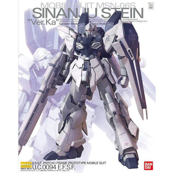 MG MSN-06S Sinanju Stein Ver. Ka 1/100 - Model Kit > Collectable > Gunpla > Hobby -  Bandai