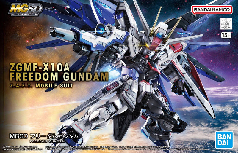 Bandai - MGSD - Freedom Gundam - ZGMF - x10A - Model Kit > Collectable > Gunpla > Hobby -  Bandai
