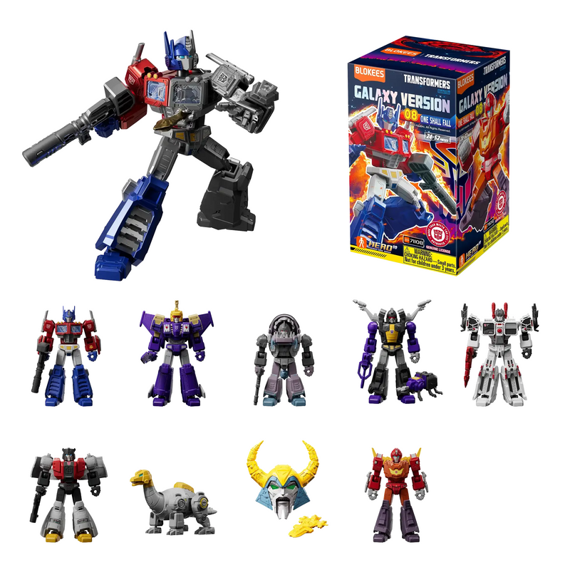 Blokees - Transformers Galaxy Version 08 - One Shall Fall - Set of 9