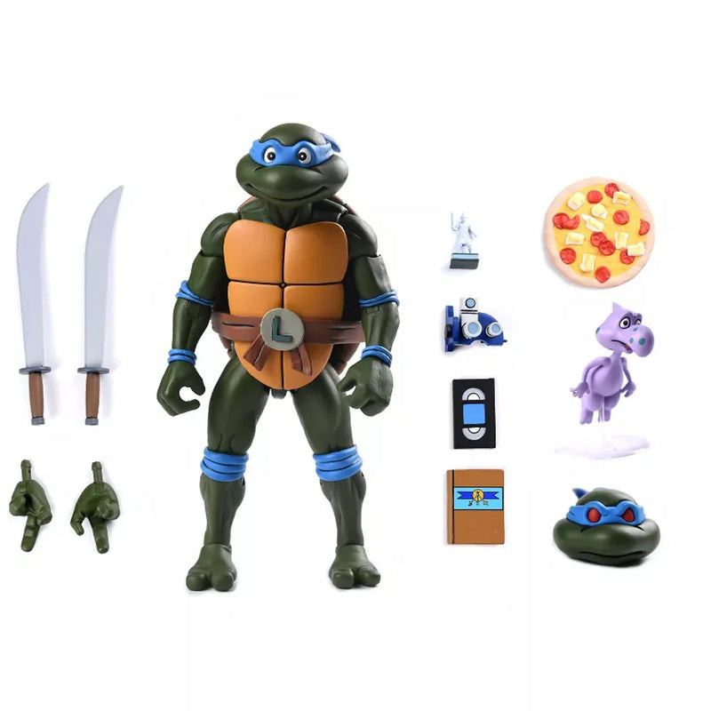 Teenage Mutant Ninja Turtles - Turtles Pizza Club - Cartoon Turtles Set of 4 - Collectables > Action Figures > toys -  Neca