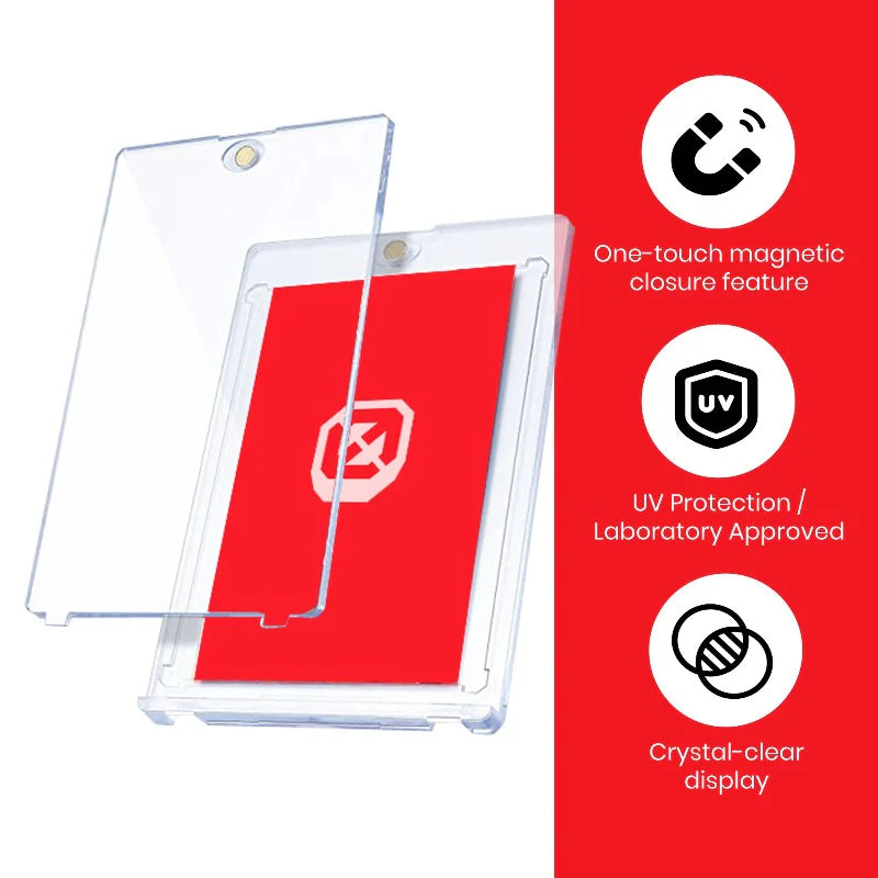 EVORETRO - One Touch Magnetic Card Holder 35PT for Trading and Gaming Cards - 1 Protector - accessory -  EVORETRO