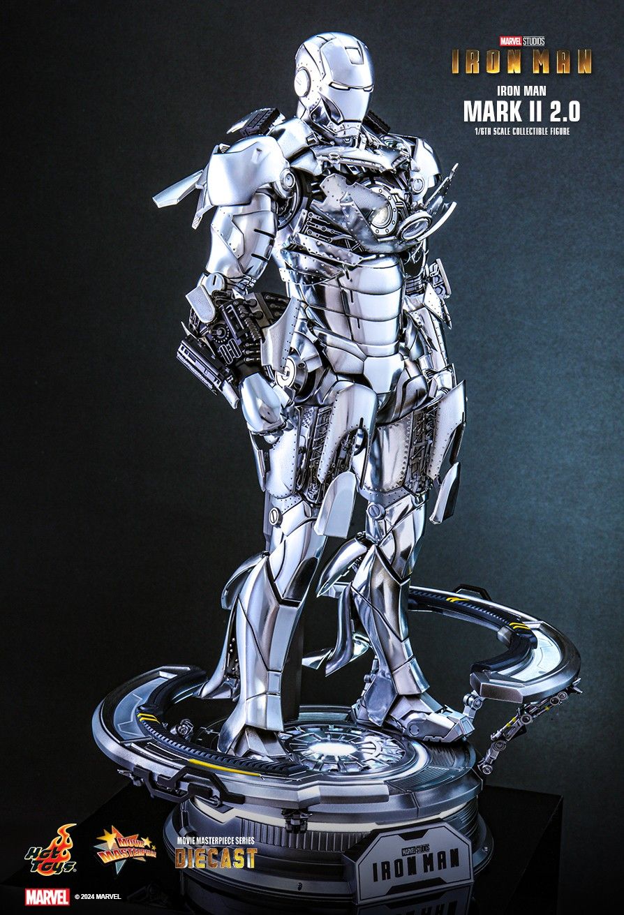 ホットトイズ MMS733D59アイアンマン・マーク2（2.0) Ironman IN STOCK New Hot Toys MMS733D59 Iron Man Mark 2 (2.0) 1/6