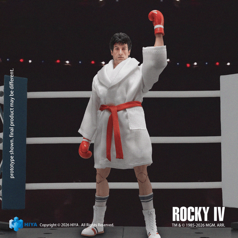 Rocky IV - Rocky Boxer Version 1/12 Scale Action Figure (Preorder Q1 2027) - Collectables > Action Figures > toys -  HIYA TOYS