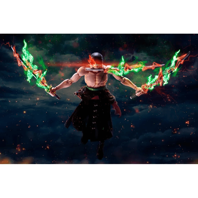 One Piece - S.H.Figuarts - Roronoa Zoro (The King of Hell) - Exclusive (Preorder Aug 2026) - Collectables > Action Figures > toys -  Bandai