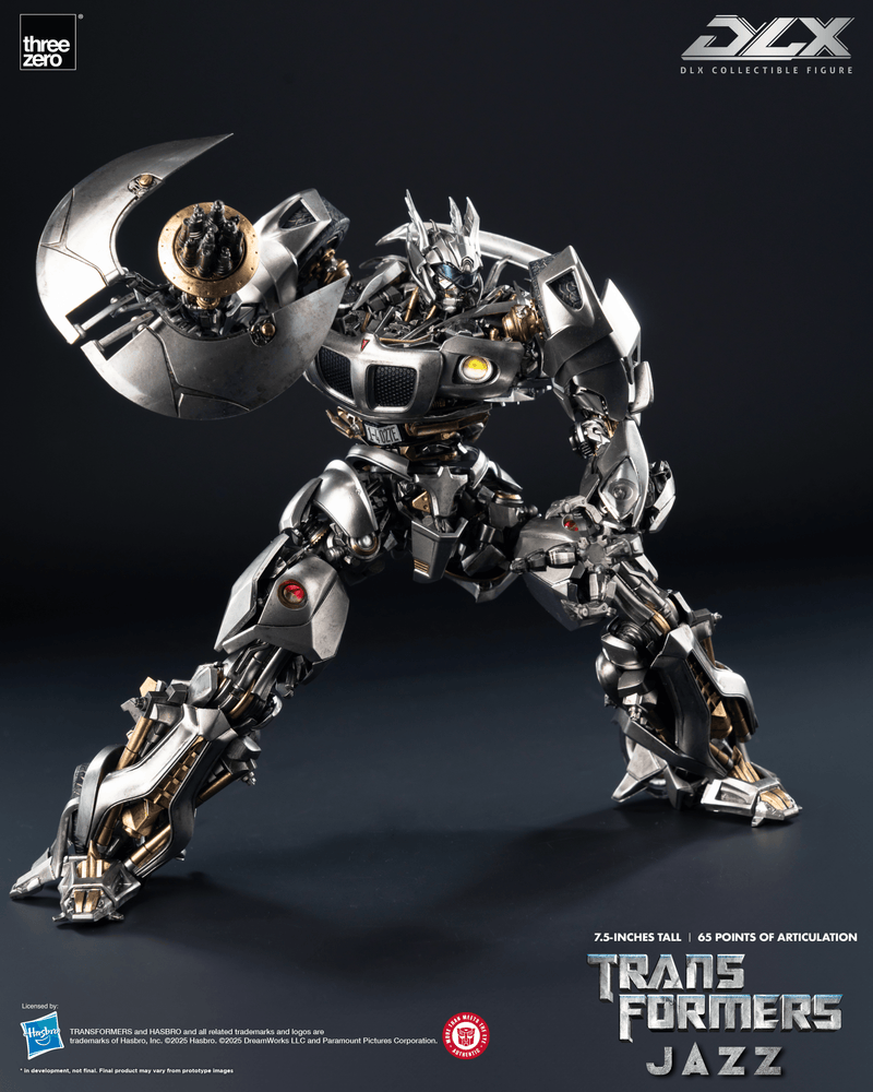 Transformers DLX Scale Collectible Series Jazz Action Figure (Preorder March/April 2026) - Collectables > Action Figures > toys -  ThreeZero