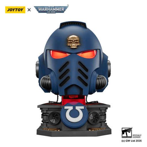 JOYTOY - Ultramarines Captain MkX Helmet & Display Stand (Preorder Q3 2026) - Action & Toy Figures -  Joy Toy