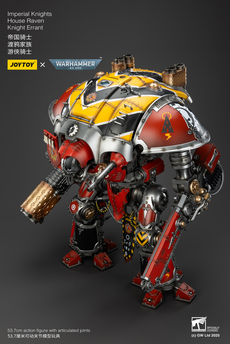 Warhammer 40K - Imperial Knights - House Raven Knight Errant (Preorder December 2025) - Collectables > Action Figures > toys -  Joy Toy