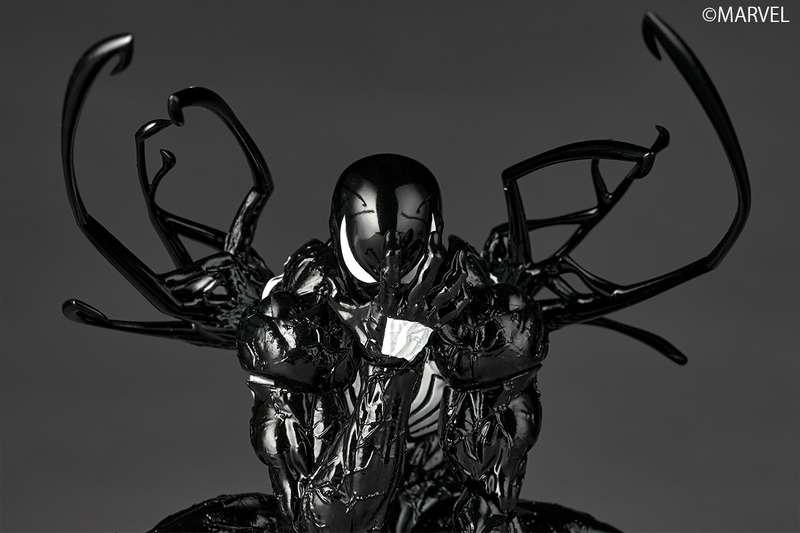 Marvel Comics - Amazing Yamaguchi Revoltech NR147 - Symbiote Suit Spider-Man (Reissue) (Preorder Q2 2027)