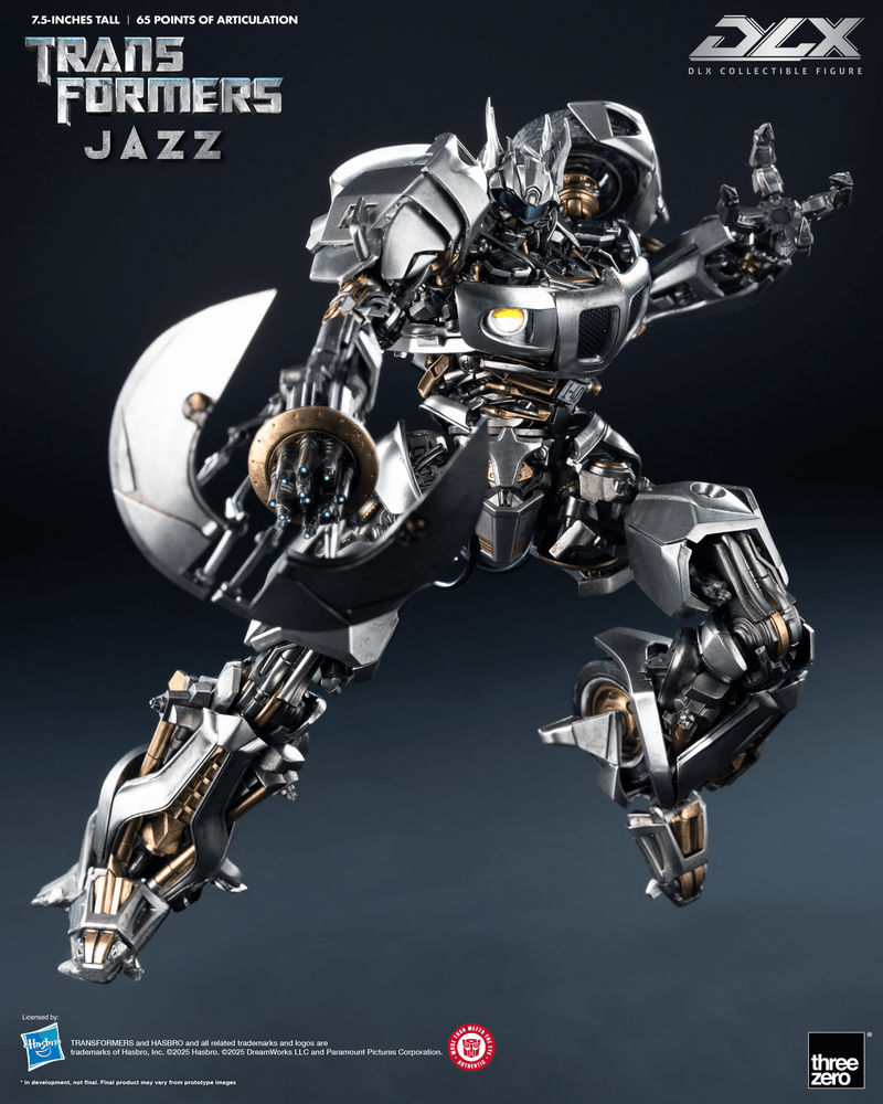 Transformers DLX Scale Collectible Series Jazz Action Figure (Preorder March/April 2026) - Collectables > Action Figures > toys -  ThreeZero