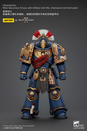 Warhammer 40K - Ultramarines - Relic Secundus Armour with Artificer Bolt Rifle, Chainsword and Bolt Pistol (Preorder December 2025) - Collectables > Action Figures > toys -  Joy Toy