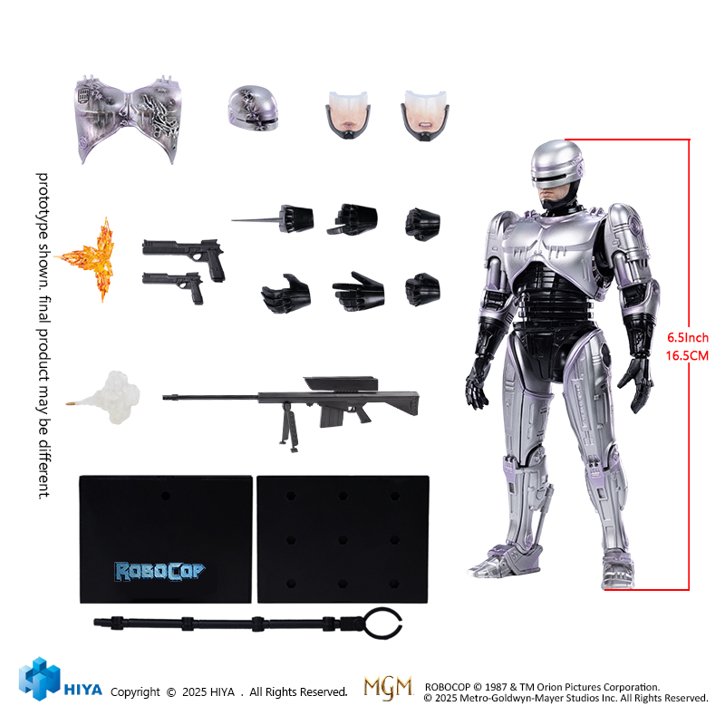 RoboCop 1 - Exquisite Super Series RoboCop 1/12 Scale Action Figure - Collectables > Action Figures > toys -  HIYA TOYS