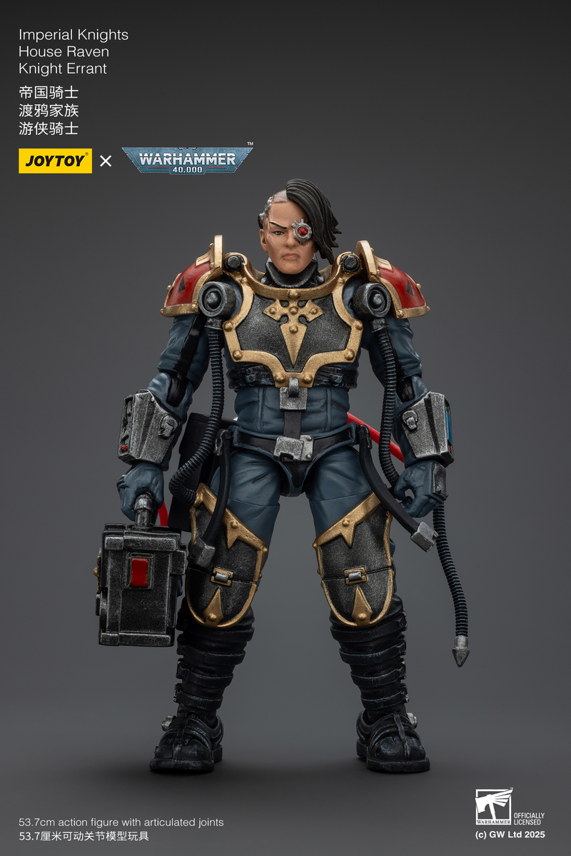 Warhammer 40K - Imperial Knights - House Raven Knight Errant (Preorder December 2025) - Collectables > Action Figures > toys -  Joy Toy