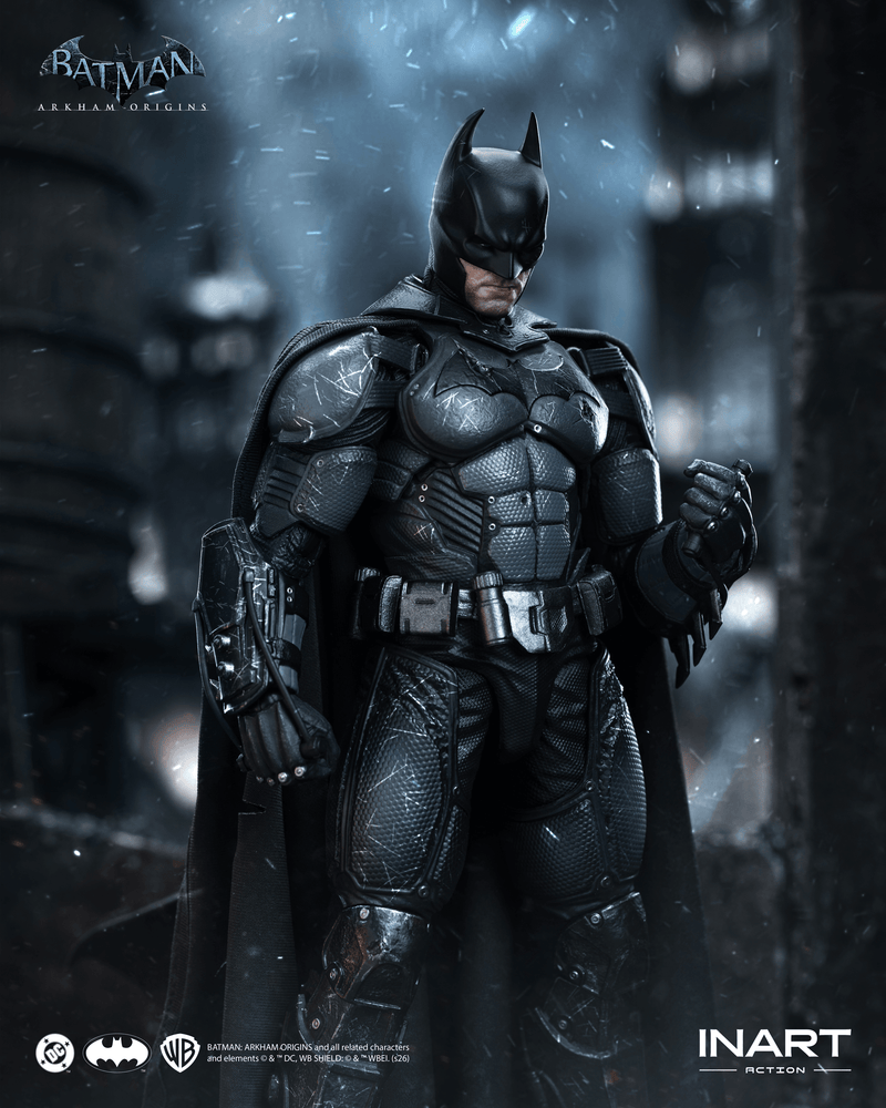 INART Action - Batman: Arkham Origins - Batman (Battle Damaged Version) (Preorder Dec 2026)