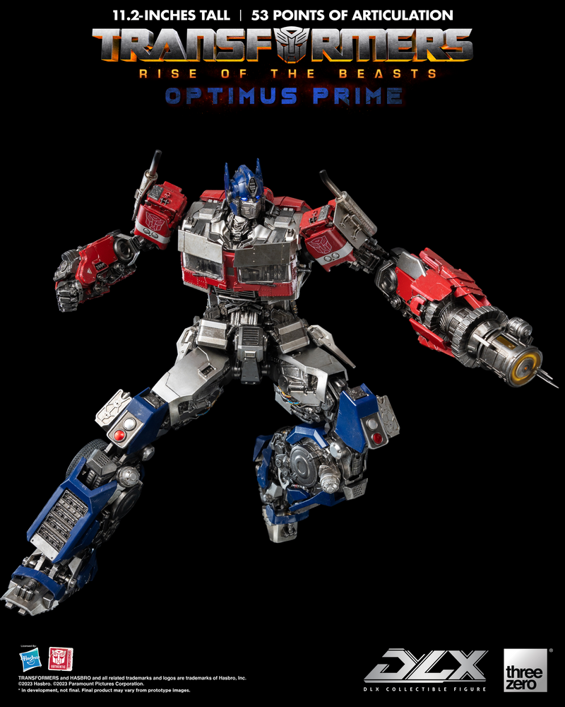 Three Zero - Transformers: Rise of the Beasts - DLX Optimus Prime (preorder Q1 2024) - Collectables > Action Figures > toys -  ThreeZero