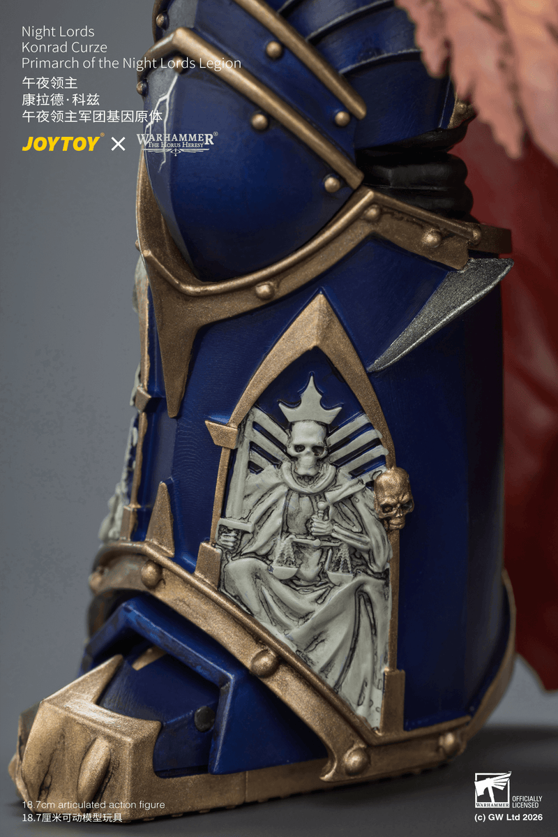 JoyToy - Warhammer: The Horus Heresy - Night Lords Konrad Curze Primarch of the Night Lords Legion (Preorder Q4 2026)