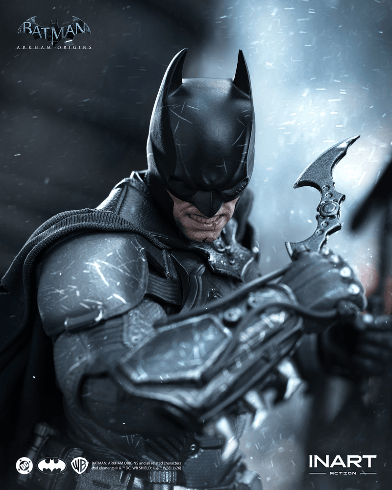 INART Action - Batman: Arkham Origins - Batman (Battle Damaged Version) (Preorder Dec 2026)