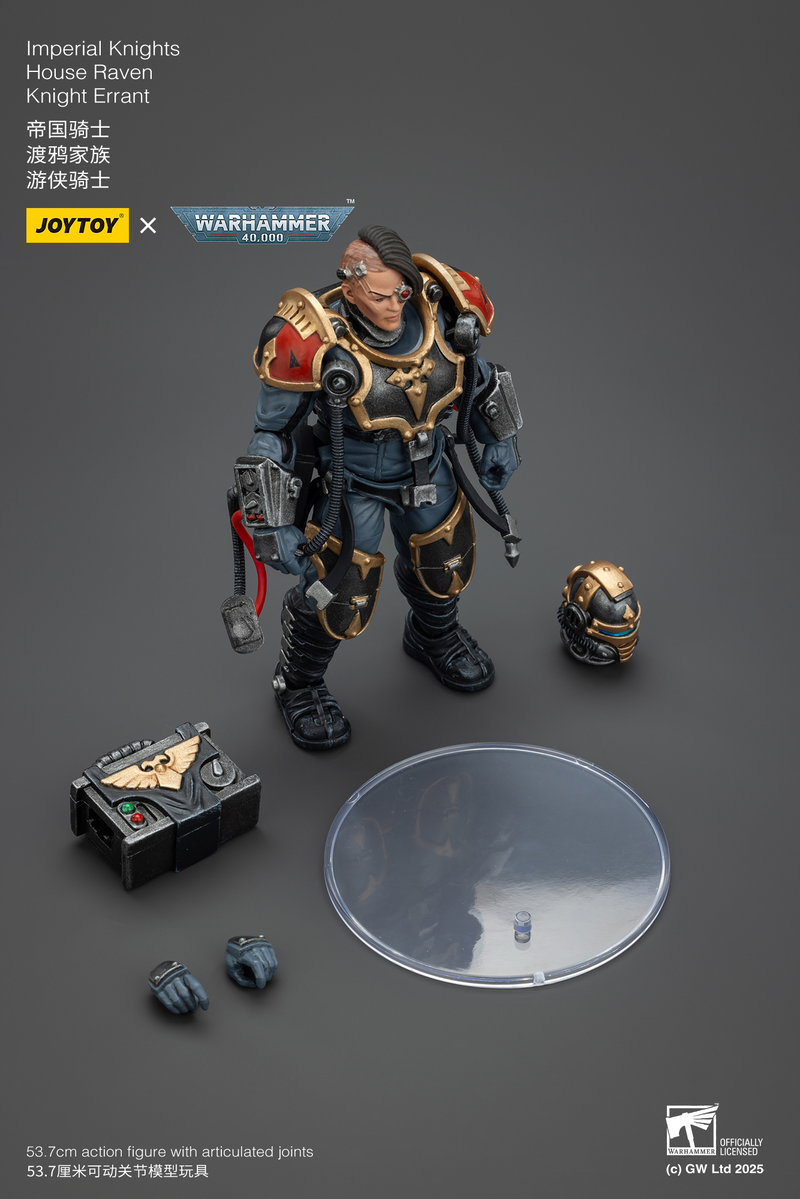 Warhammer 40K - Imperial Knights - House Raven Knight Errant (Preorder December 2025) - Collectables > Action Figures > toys -  Joy Toy