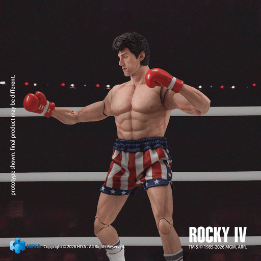 Rocky IV - Rocky Boxer Version 1/12 Scale Action Figure (Preorder Q1 2027) - Collectables > Action Figures > toys -  HIYA TOYS