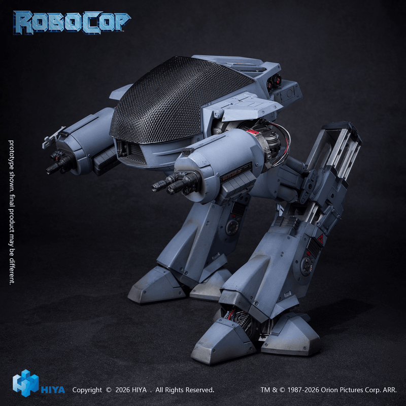 RoboCop - ED-209 1/12 Scale Action Figure (Preorder Jul 2027) - Collectables > Action Figures > toys -  HIYA TOYS