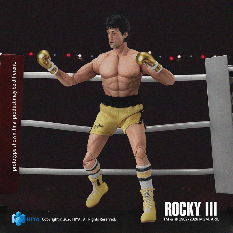 Rocky III - Rocky Balboa (Boxer Ver.) 1/12 Scale Action Figure (Preorder Dec 2026)