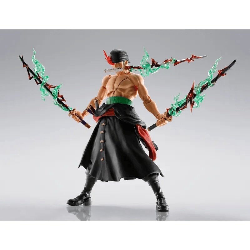 One Piece - S.H.Figuarts - Roronoa Zoro (The King of Hell) - Exclusive (Preorder Aug 2026) - Collectables > Action Figures > toys -  Bandai