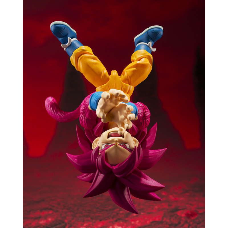 Dragon Ball Daima - S.H.Figuarts - Super Saiyan 4 Goku (Mini) - Exclusive - Collectables > Action Figures > toys -  Bandai