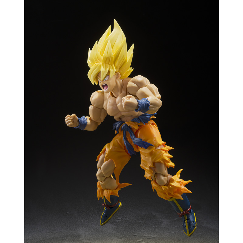 Dragon Ball Z S.H.Figuarts Super Saiyan Goku (Legendary Super Saiyan) Action Figure (Best Selection)