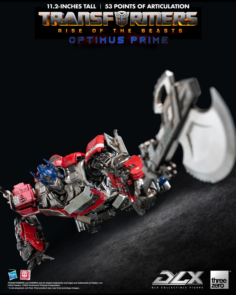Three Zero - Transformers: Rise of the Beasts - DLX Optimus Prime (preorder Q1 2024) - Collectables > Action Figures > toys -  ThreeZero