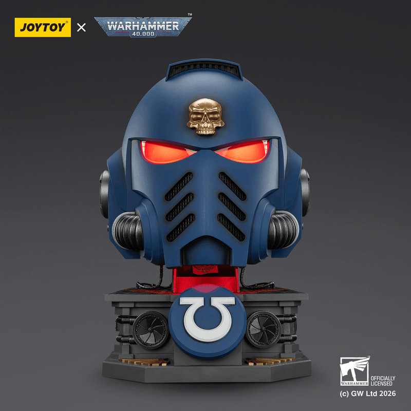JOYTOY - Ultramarines Captain MkX Helmet & Display Stand (Preorder Q3 2026) - Action & Toy Figures -  Joy Toy