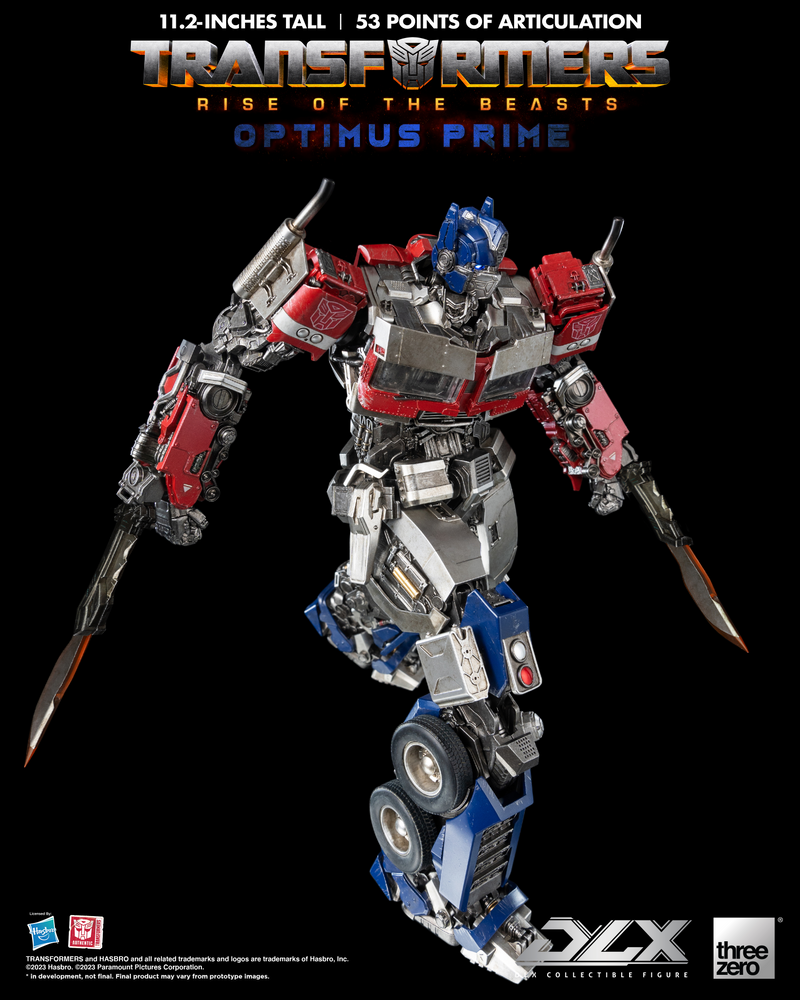 Three Zero - Transformers: Rise of the Beasts - DLX Optimus Prime (preorder Q1 2024) - Collectables > Action Figures > toys -  ThreeZero