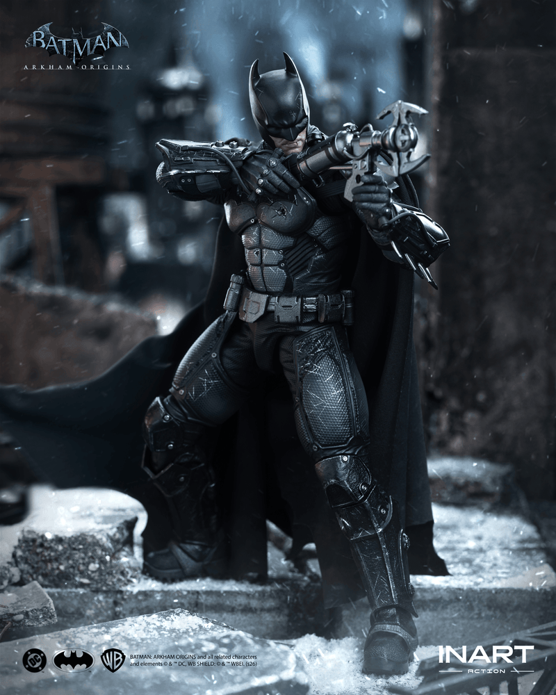 INART Action - Batman: Arkham Origins - Batman (Battle Damaged Version) (Preorder Dec 2026)