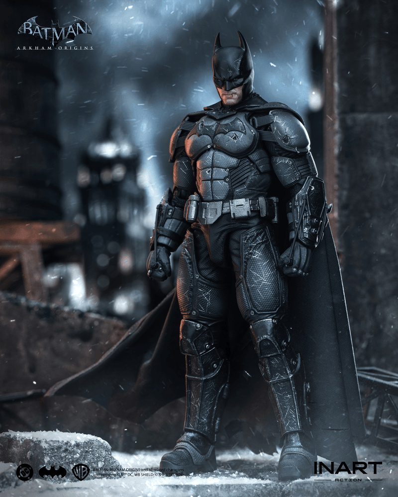 INART Action - Batman: Arkham Origins - Batman (Battle Damaged Version) (Preorder Dec 2026)