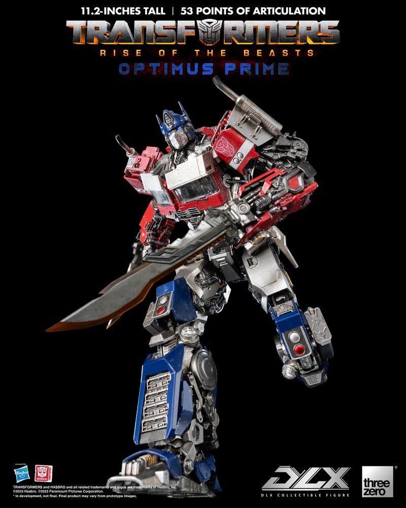 Three Zero - Transformers: Rise of the Beasts - DLX Optimus Prime (preorder Q1 2024) - Collectables > Action Figures > toys -  ThreeZero