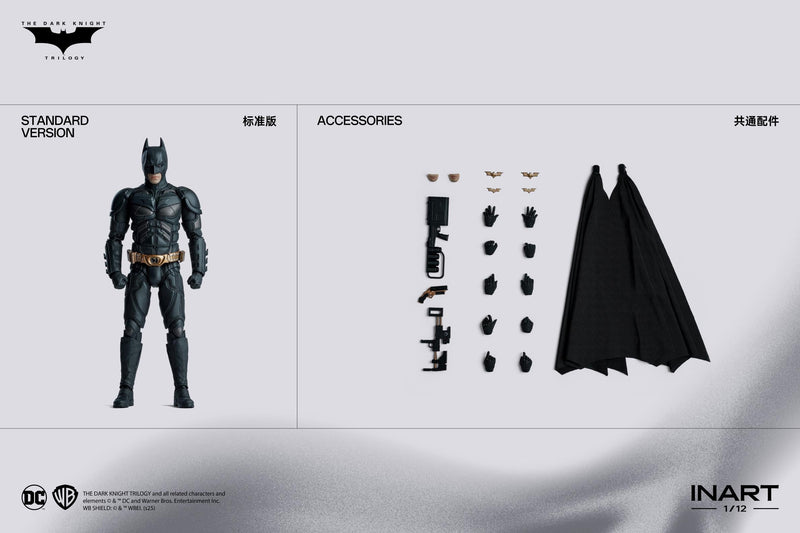 INART - Batman (The Dark Knight Rises) 1/12 Collectible Figure - Standard Version (preorder Q4 2025) - Collectables > Action Figures > toys -  Queen Studios